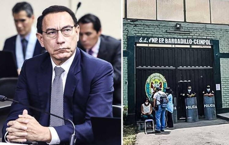 Secretario de Perú Primero alerta que la vida de Vizcarra estaría en peligro si lo envían a otro penal