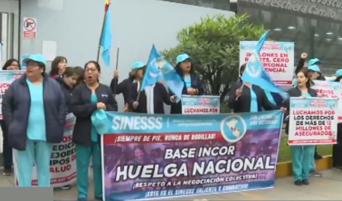 Huelga indefinida de enfermeras de Essalud: exigen mejores condiciones laborales