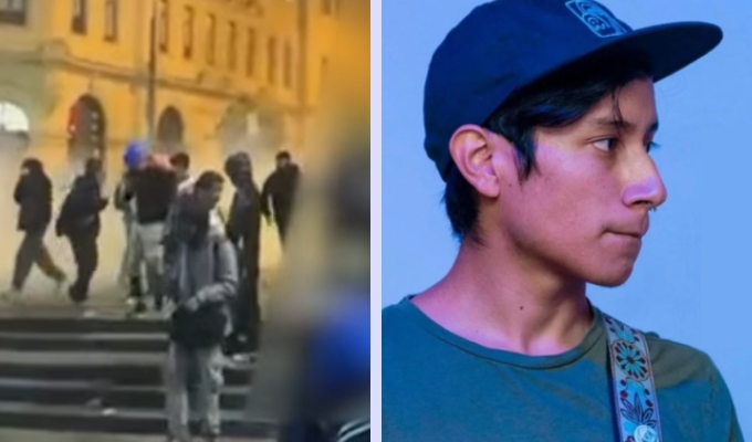 Video revela nuevas pistas sobre el impacto que dejó en coma a Luis Reyes durante protesta en Lima