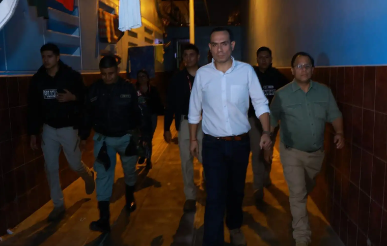 Presidente José Jerí lidera requisa en penal Sarita Colonia