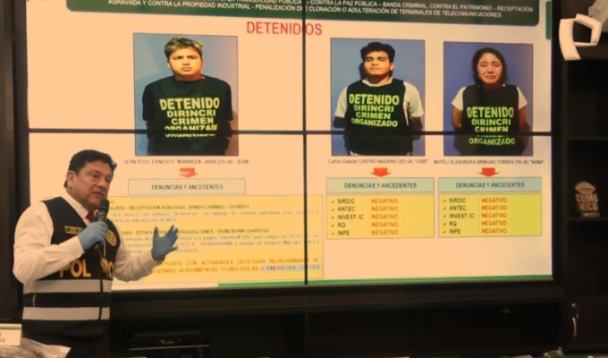 SJL: cae banda que clonaba celulares robados y extraía información bancaria