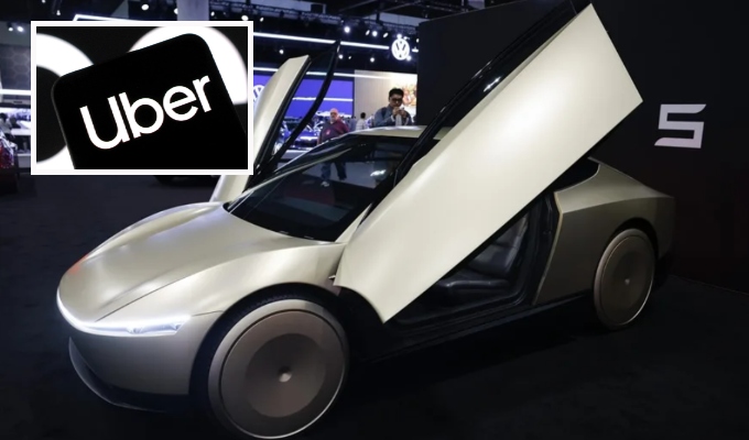 Uber se asocia con Nvidia para operar 100 mil robotaxis y desafiar a Tesla