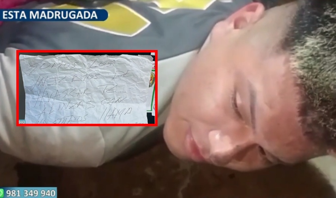 Cae alias Guasón, presunto extorsionador que amenazaba a empresa Flores en SJL