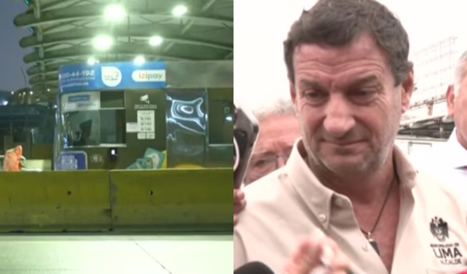 Suspenden cobro en tres peajes de Rutas de Lima: alcalde Reggiardo supervisa medida en Punta Negra