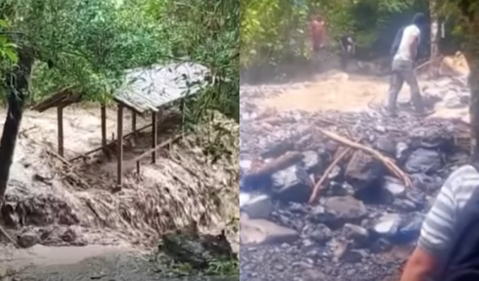 Amazonas: turistas quedan atrapados en la catarata de Gocta tras activarse una quebrada