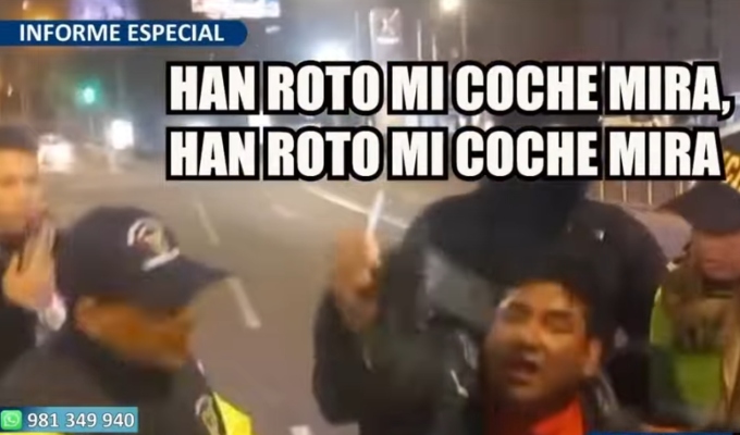 Los acusa de discrminación: vendedor de pasteles denuncia agresión de fiscalizadores en Miraflores