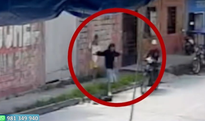 Iquitos: raquetero arrebata celular a menor que paseaba por la calle