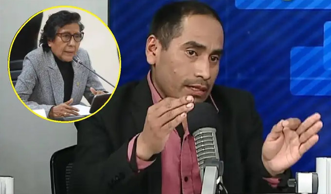 Lucinda Vásquez: asesor manifiesta que le cortó las uñas de los pies “por un tema de humanidad”