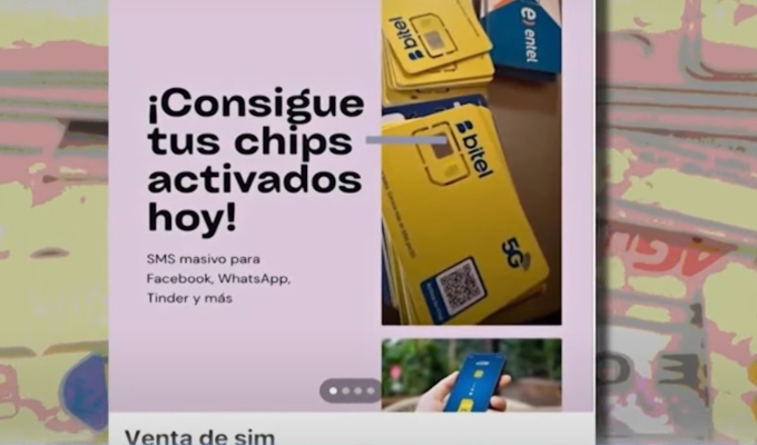 ¡Atención autoridades! Ofrecen chips telefónicos activados en redes sociales