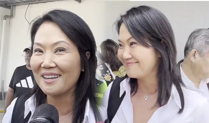 Keiko Fujimori llegó a Trujillo para anunciar su candidatura a las elecciones 2026