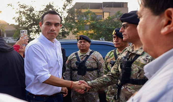 Presidente Jerí ofrecerá su primer balance sobre el estado de emergencia "en estos días", dice ministra Shica