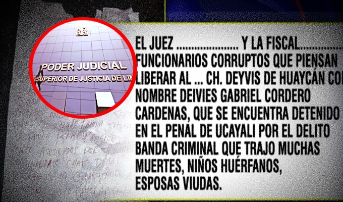 Dejan explosivo en sede del Poder Judicial de Ate y amenazan a juez y fiscales