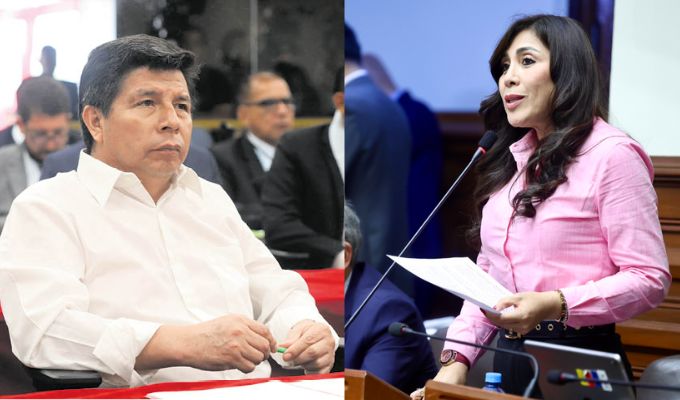 Pedro Castillo presenta denuncia constitucional contra Lady Camones