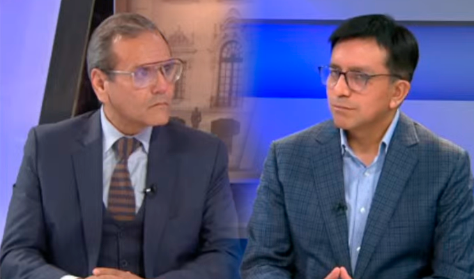 Gilbert Violeta y Martín Salas confrontan visiones sobre transparencia y corrupción en la política peruana