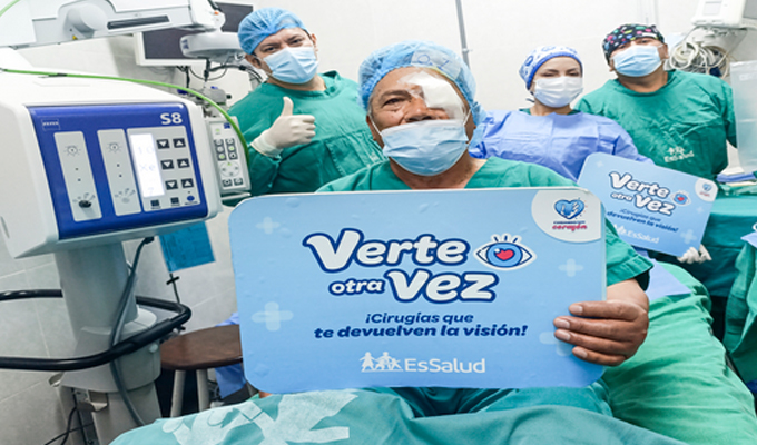 Verte otra vez: EsSalud devuelve la vista y la esperanza a 170 asegurados en Tarapoto
