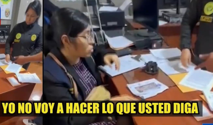 Investigan caso de fiscal que rompió acta policial durante intervención en El Agustino