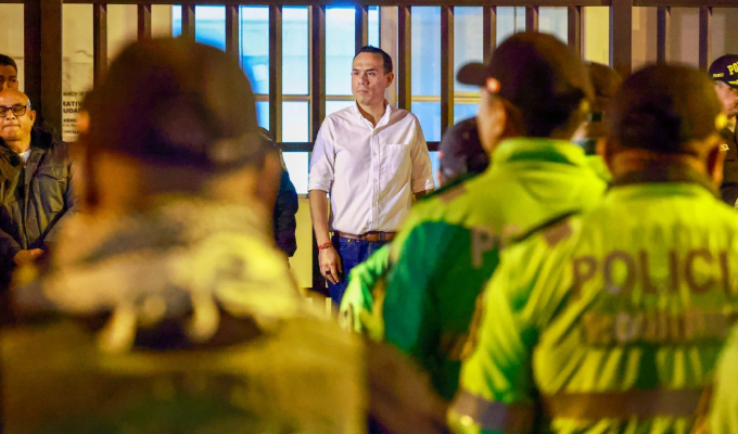 Presidente Jerí lideró operativo de control de identidad durante la madrugada en SMP