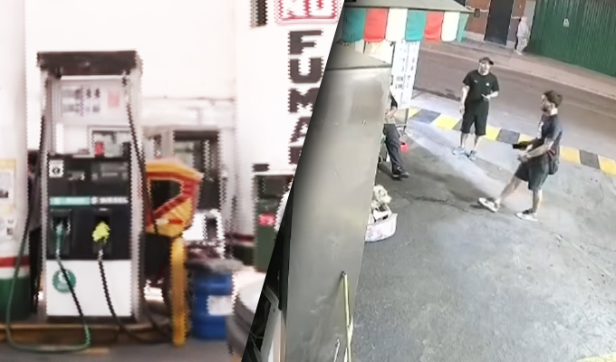 Se registra un violento robo a un grifo de SMP en horas de la madrugada