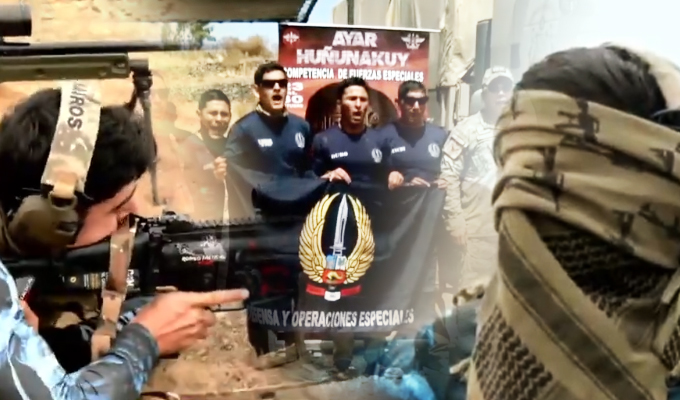 Juegos de guerra: cámara de Panorama en el primer torneo entre fuerzas especiales del Perú