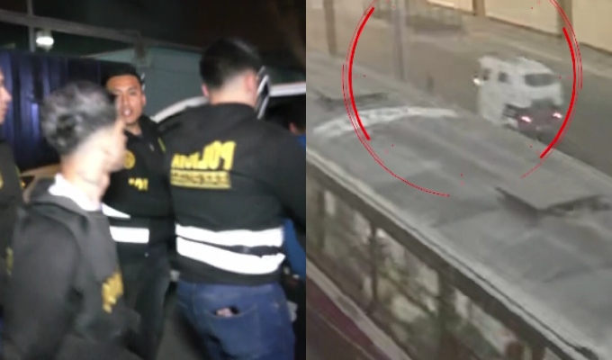 Extorsionadores en mototaxi disparan contra bus de la empresa Etusa: detienen a tres sospechosos