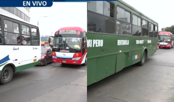 Paro de transportistas en el Callao: así se desarrolla la protesta ante ola de extorsiones y sicariato