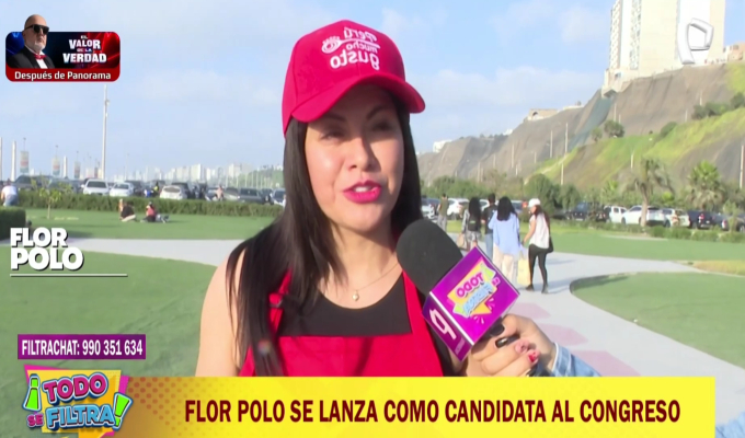 Flor Polo previo a las elecciones 2026: “De llegar al Congreso acabaré con la delincuencia”