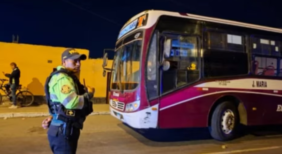 Chorrillos: trabajadores de la línea “E” se unieron a paro tras ataque de extorsionadores