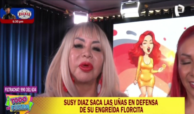 Susy Díaz defiende postulación de Flor Polo al senado en 2026: “Estudió ciencias de la comunicación”