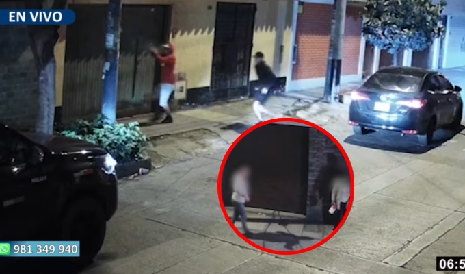 Ate: familia regresa de viaje y le roban su camioneta a balazos pese a estado de emergencia