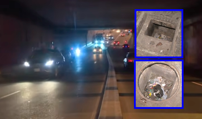 Bypass de 28 de Julio: oscuridad, huecos y abandono ponen en riesgo a conductores