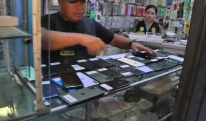 Decomisan 40 celulares con IMEI adulterado durante megaoperativo en Polvos Azules