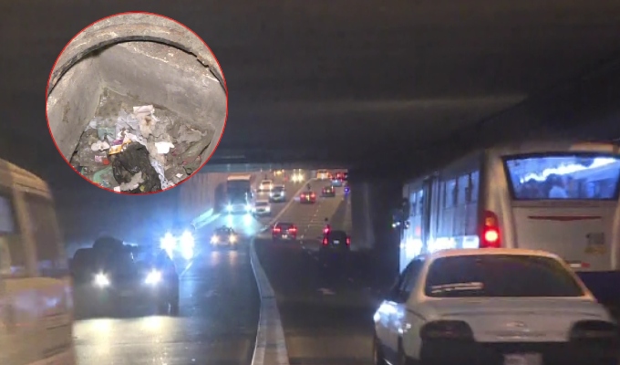 Buzones sin tapa y cero iluminación en bypass de 28 de Julio: denuncian falta de mantenimiento desde hace meses