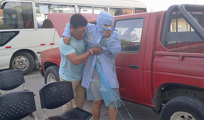 Más de 60 trabajadores se intoxican en Ica: trascendió que habrían inhalado el fungicida Difenazol