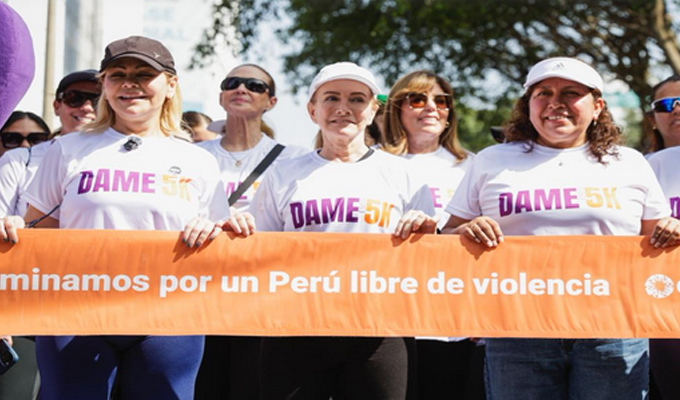 Así se realizó la caminata “Dame esos 5k” para promover un país libre de violencia contra las mujeres