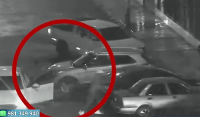 Cercado de Lima: banda de robacasas choca contra patrulleros al intentar huir de policías