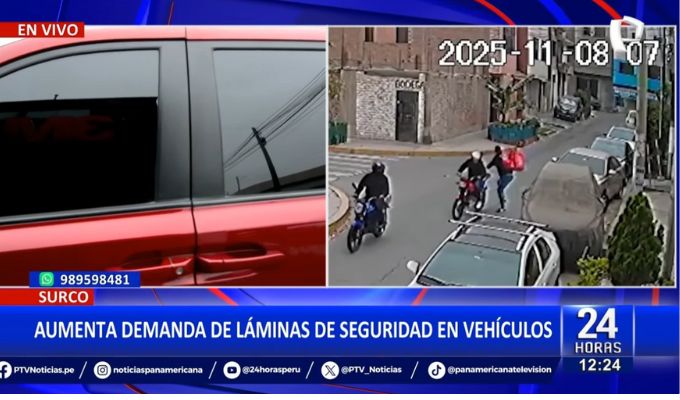 Aumenta demanda de láminas de seguridad en vehículos ante ola de asaltos