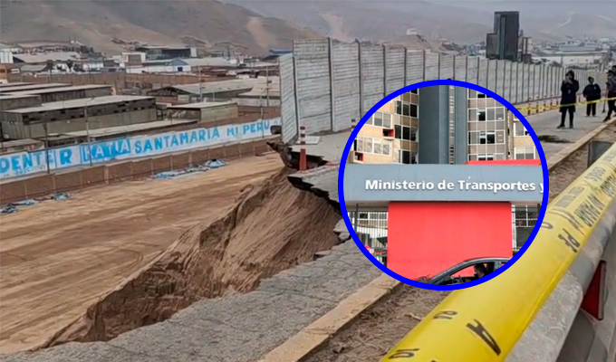 Piden declarar en emergencia la avenida Néstor Gambetta por riesgo de nuevos forados