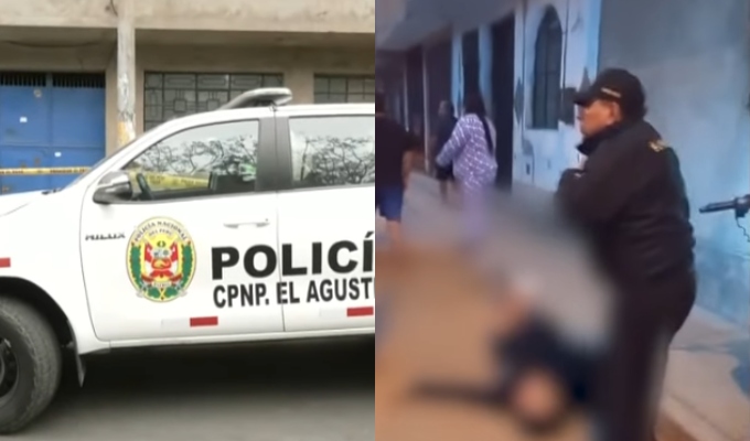 Le disparan a policía del grupo Terna cuando llegaba a su vivienda en El Agustino