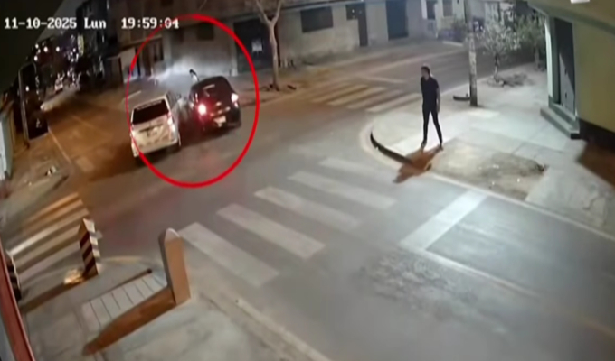 Joven artista en UCI tras choque entre dos vehículos en SJL: choferes estarán detenidos por 72 horas