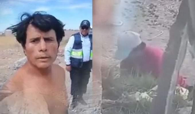 Arequipa: Detienen a sujeto que intentaba ultrajar a una joven en descampado en Cayma