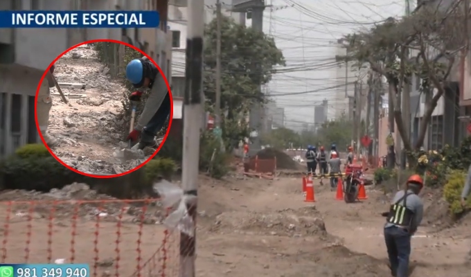 Zanjas, polvo y tuberías rotas en La Victoria: denuncian calles destruidas por obras mal ejecutadas