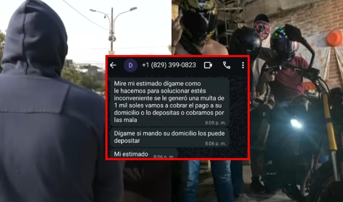 Extorsionadores le exigen S/2000 a joven de SJL para “borrarlo” de su base de datos