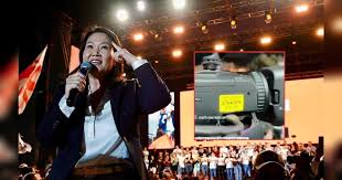 Ex trabajador del Congreso admite "error" tras escándalo por cámara parlamentaria en mitin de Keiko Fujimori
