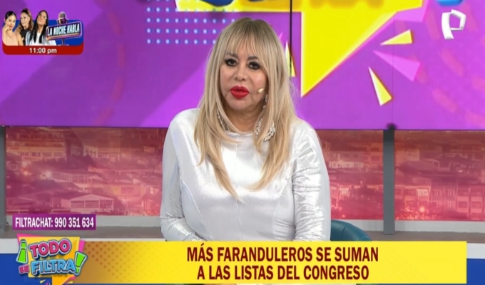 Susy Díaz sobre Flor Polo: “Si llega al Congreso, regalará su primer sueldo”