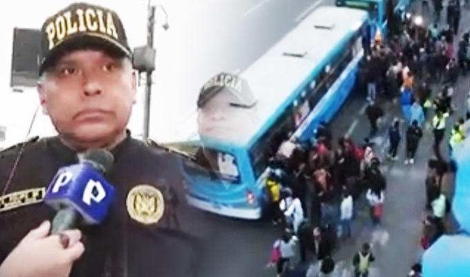 “Amanecer Seguro”: PNP realiza operativo para dar seguridad a transportistas y pasajeros