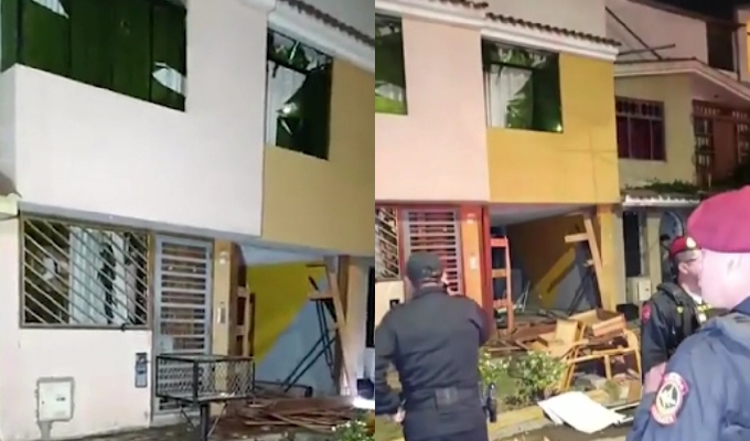 Atentado con explosivo en Trujillo deja 13 viviendas dañadas: la misma casa ya había sido atacada meses atrás