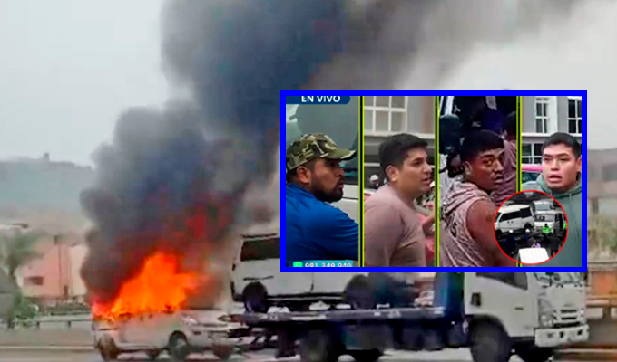 Propietario de minivan incendiada para evitar ir al depósito habÃa sido intervenido dÃas antes