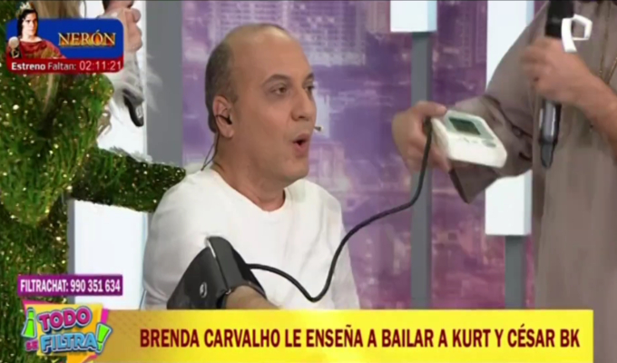 Kurt Villavicencio recibió atención médica en el programa: ¿Qué pasó con el conductor?
