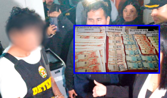 Red de falsificación operaba desde el mismo predio intervenido hace cinco años