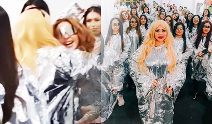 Susy Díaz abraza a Shakira minutos antes de concierto en el Estadio Nacional